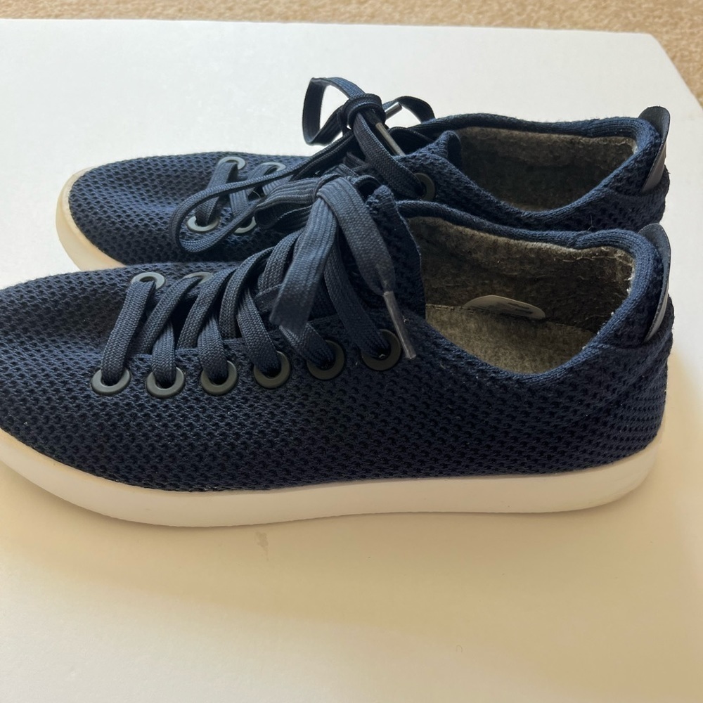 Allbirds Tree Runner Shoes Navy Blue W 8